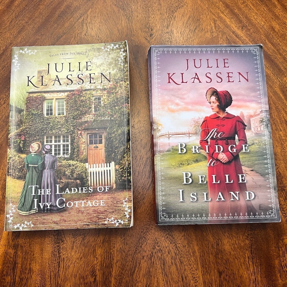 📚Book Set📚
Julie Klassen The Ladies of Ivy Cottage & The Bridge to Belle Island